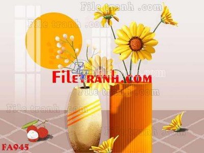 Ảnh mô tả file gốc in mica File gốc in bộ tranh decor treo tráng gương canvas FA945