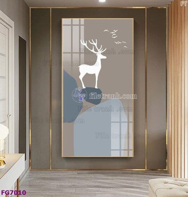 File tranh in mica File bộ tranh tráng gương hiện đại FG7010 (độ phân giải cao)