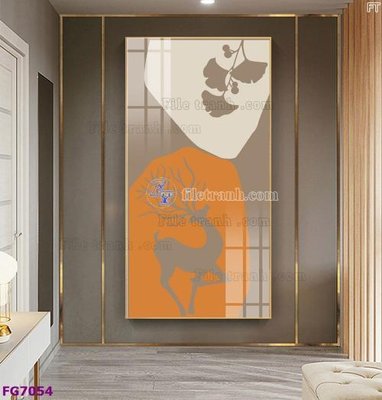 File gốc File bộ tranh tráng gương hiện đại FG7054 (ảnh chi tiết) để in trần