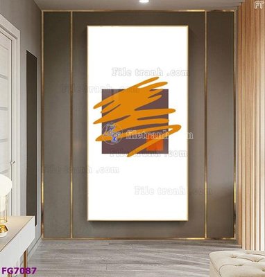 Tải về hình ảnh gốc File bộ tranh tráng gương hiện đại FG7087 sắc nét