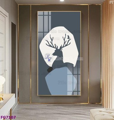 Tải file File bộ tranh tráng gương hiện đại FG7107 (gốc) chủ đề tôn giáo