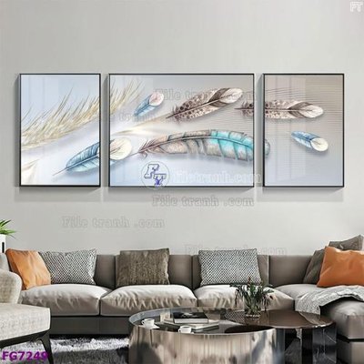 File PSD File bộ tranh tráng gương hiện đại FG7249 (bản gốc) chất lượng nhất