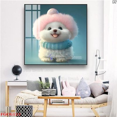 File tranh Tranh 12 con giáp FGCG123 (gốc) chủ đề trừu tượng