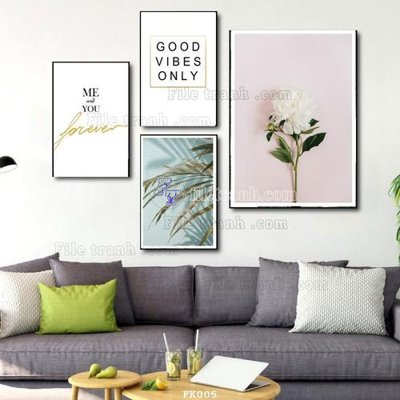 Download file gốc File tranh hiện đại pha lê gương FK005 (in lụa) nghệ thuật