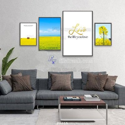 Hình ảnh file gốc File tranh hiện đại pha lê gương FK015 cho in UV