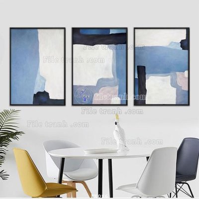 File tranh File tranh hiện đại pha lê gương FK086 (bản gốc) treo tường