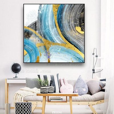 Tải file File tranh hiện đại pha lê gương FK096 (PSD) cho in tranh 3D