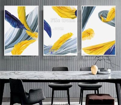 File tranh File tranh hiện đại pha lê gương FK106 (ảnh gốc) in trần nhà