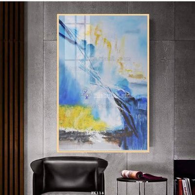 File gốc in ấn File tranh hiện đại pha lê gương FK114 độ phân giải cao