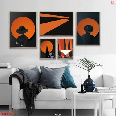 Download file File tranh hiện đại pha lê gương FK130 (gốc) cho xưởng in