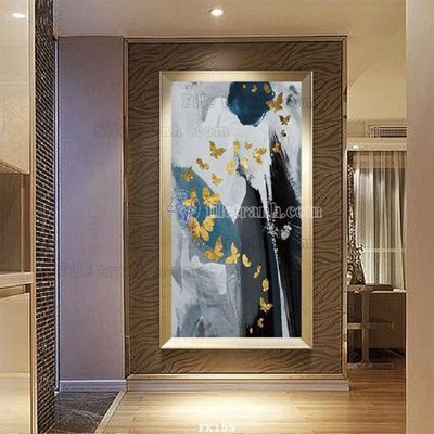 File in mica File tranh hiện đại pha lê gương FK159 (bản gốc) sắc sảo