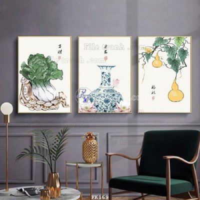 File PSD File tranh hiện đại pha lê gương FK169 (bản gốc) cho nhà in