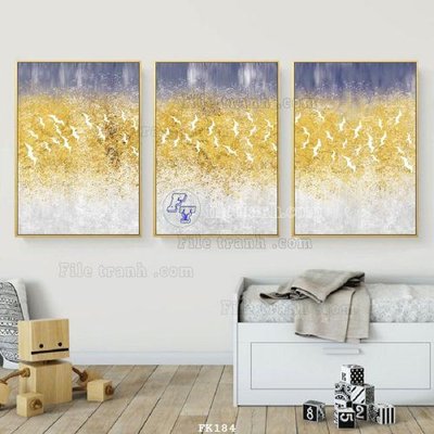 File gốc File tranh hiện đại pha lê gương FK184 (thiết kế) cho in ấn