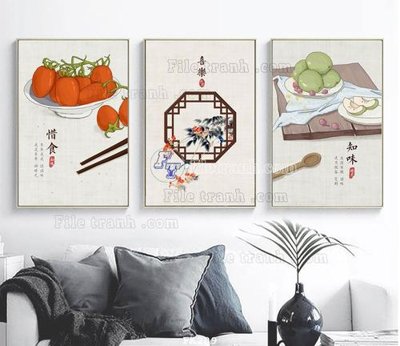 File gốc File tranh hiện đại pha lê gương FK209 (thiết kế) độc quyền