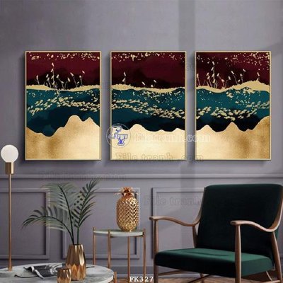 Mua file gốc File tranh hiện đại pha lê gương FK327 (PSD) tại Filetranh.com