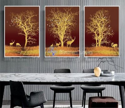 Tải file gốc File tranh hiện đại pha lê gương FK340 (để in lụa)