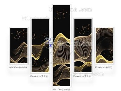 File gốc File tranh hiện đại pha lê gương FK369 (cho in ấn) từ kho Filetranh