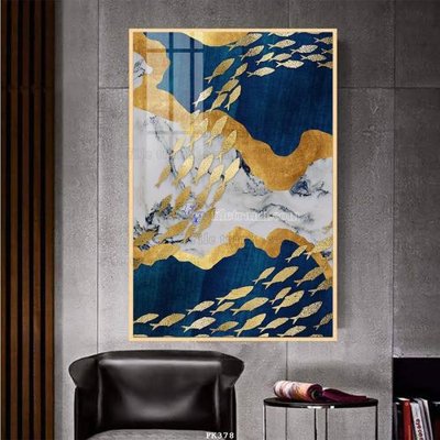 File gốc File tranh hiện đại pha lê gương FK378 (trang trí) phòng làm việc