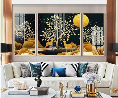 Tải file gốc File tranh hiện đại pha lê gương FK405 (bản PSD) đầy đủ layer