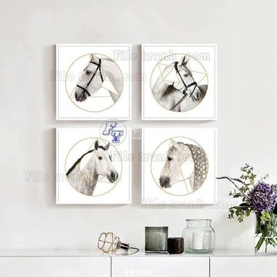 File tranh File tranh hiện đại pha lê gương FK525 (gốc) chủ đề tĩnh vật