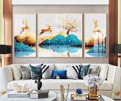 File ảnh File tranh hiện đại pha lê gương FT016 (gốc) in decal dán tường