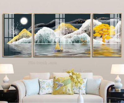 Tải file File tranh hiện đại pha lê gương FT018 (gốc) làm file thiết kế