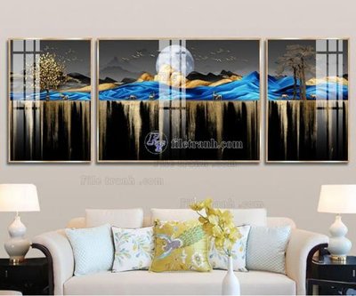 Tệp tin gốc File tranh hiện đại pha lê gương FT028 (chất lượng cao) File tranh hiện đại pha lê gương FT028