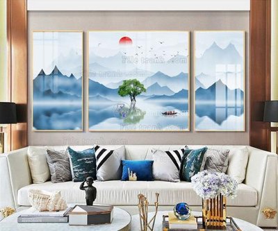 Tải file File tranh hiện đại pha lê gương FT066 (gốc) làm file in ấn