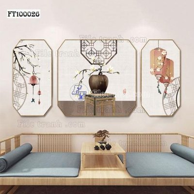 File tranh in mica File tranh hiện đại pha lê gương FT100026 (độ phân giải cao)