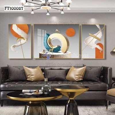 File tranh File tranh hiện đại pha lê gương FT100087 (gốc) chủ đề trẻ em