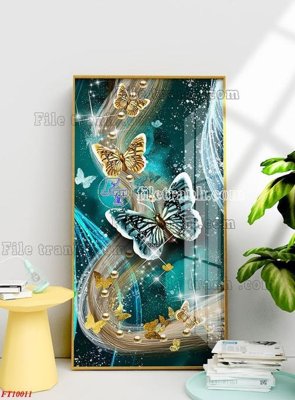 Download file File tranh bộ hiện đại FT10011 (gốc) in mica cao cấp