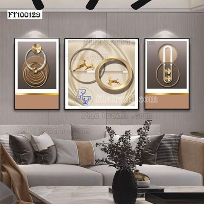 Tải file File tranh hiện đại pha lê gương FT100129 (PSD) cho in ấn quảng cáo