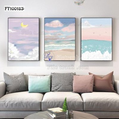 Tải file File tranh hiện đại pha lê gương FT100183 (gốc) in ấn chất lượng