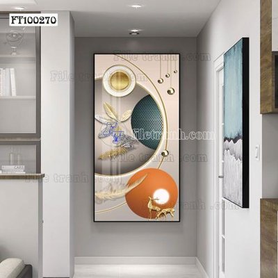 File tranh File tranh hiện đại pha lê gương FT100270 (ảnh gốc) chi tiết rõ ràng