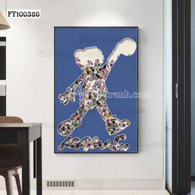 Tải file tranh File tranh hiện đại pha lê gương FT100386 (ảnh gốc) ngay