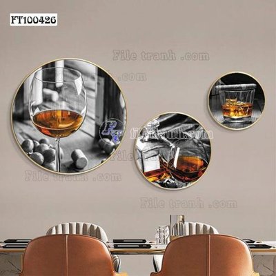 File gốc File tranh hiện đại pha lê gương FT100426 (thiết kế) cho in ấn