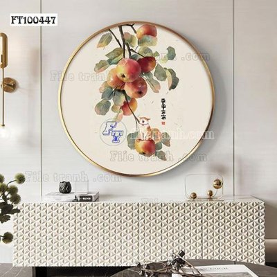 File gốc File tranh hiện đại pha lê gương FT100447 (chuẩn CMYK) cho nhà in