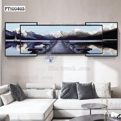 File tranh File tranh hiện đại pha lê gương FT100465 (gốc) in backlit film