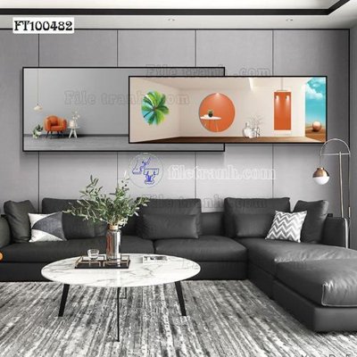 Tải file File tranh hiện đại pha lê gương FT100482 (gốc) làm tranh trang trí