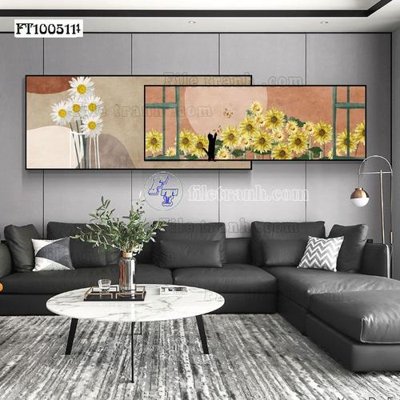 File gốc File tranh hiện đại pha lê gương FT100511 (in ấn) màu sắc trung thực