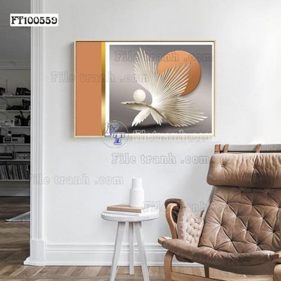 File gốc File tranh hiện đại pha lê gương FT100559 (cho in ấn) từ kho Filetranh