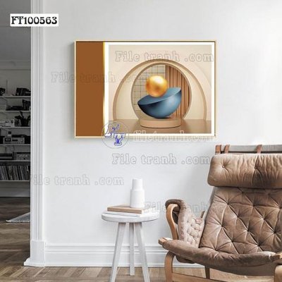 Mua file gốc File tranh hiện đại pha lê gương FT100563 (PSD) tại Filetranh.com