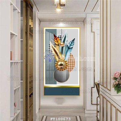 Mua file ảnh gốc File tranh hiện đại pha lê gương FT100673 (chất lượng cao)