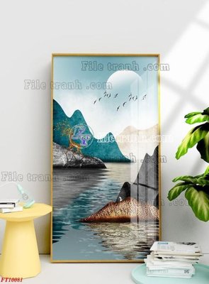 File gốc in ấn File tranh bộ hiện đại FT10081 (sẵn sàng tải về)