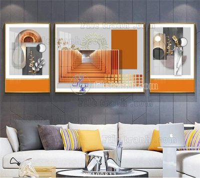 File gốc in ấn File tranh hiện đại pha lê gương FT100811 độ phân giải cao