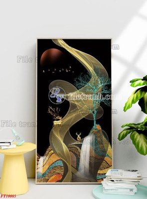 Tải file File tranh bộ hiện đại FT10085 (ảnh gốc) độ phân giải 300dpi