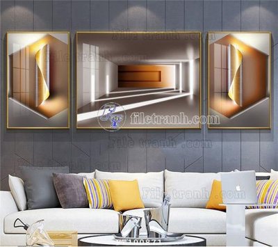 File gốc File tranh hiện đại pha lê gương FT100871 (ảnh chi tiết) để in lụa