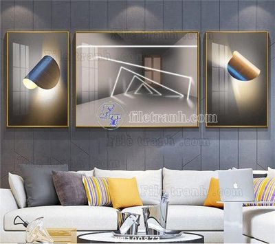 File ảnh gốc File tranh hiện đại pha lê gương FT100873 không vỡ nét