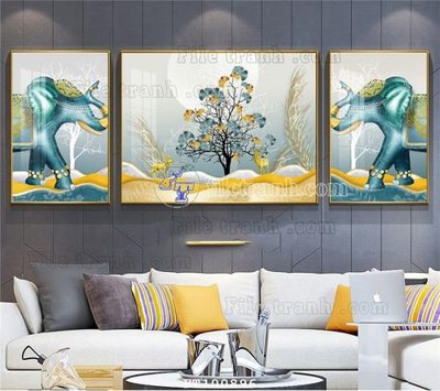 Tải file PSD File tranh hiện đại pha lê gương FT100896 (nguyên layer) để in