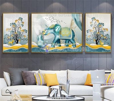 File tranh File tranh hiện đại pha lê gương FT100900 (ảnh gốc) không bị mờ